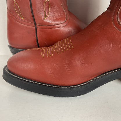 Tony Lama Retan Cowboy Boots | USA Made | Men’s 9.5 E