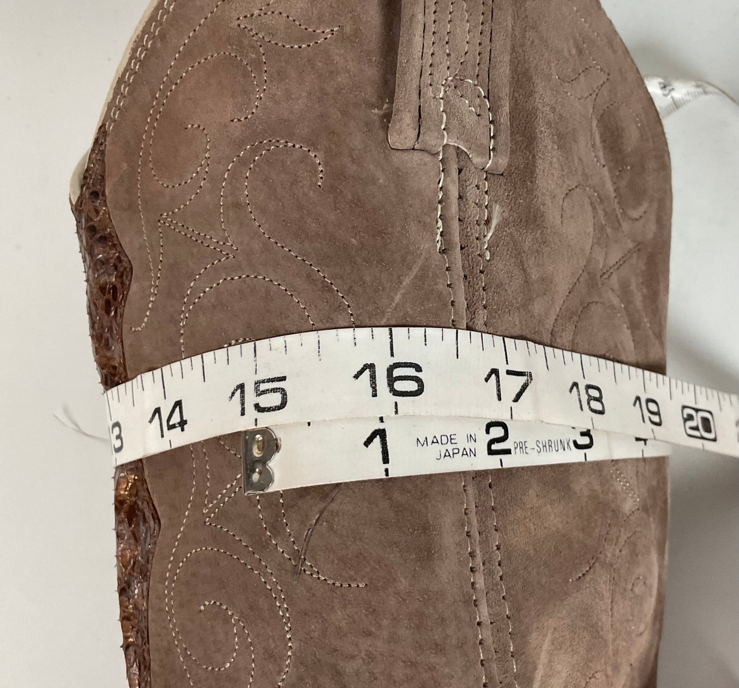 Vintage Dan Post Anaconda Cowgirl Boots | Metallic | USA Made | Women’s 7.5 M