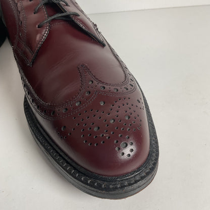 Nettleton Vintage Nettleton Cordovan Longwing Derby Shoes 10 C USA Made