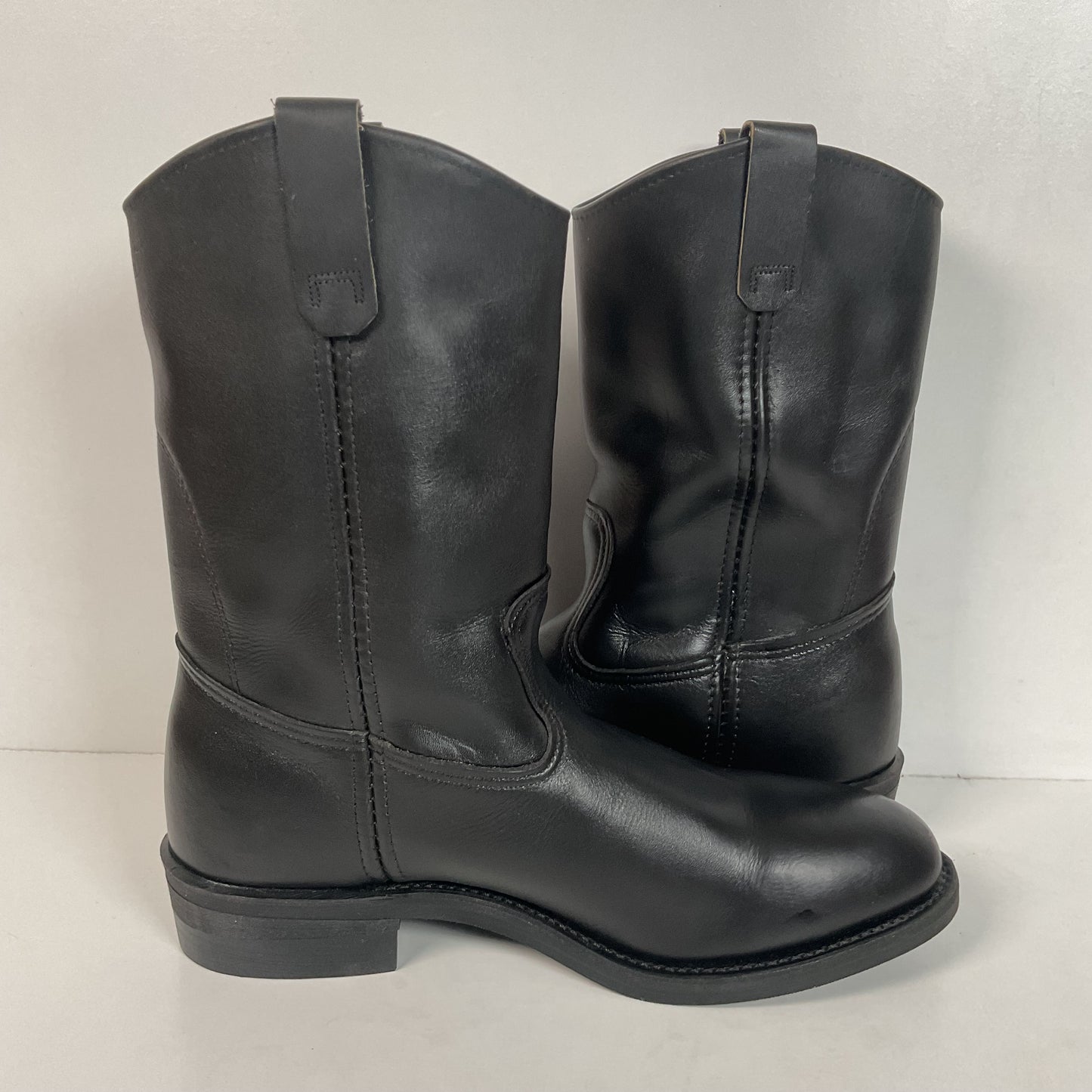 Vintage Red Wing Steel Toe Pull On Boots 11 B USA Made Style 1194