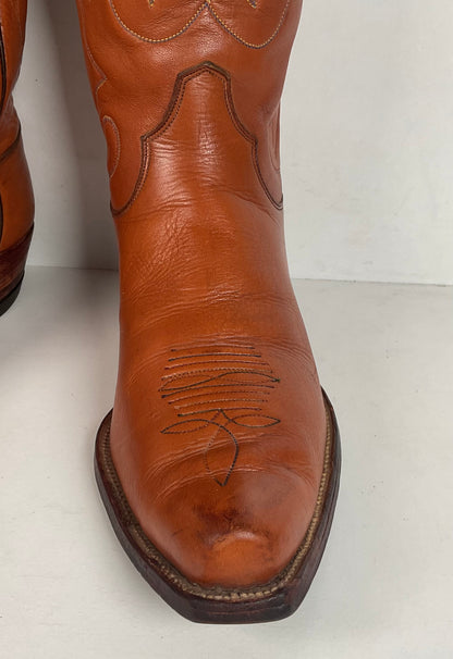 Vintage Hyer Cowboy Boots | 1960s-1970s | Narrow | Men’s 10