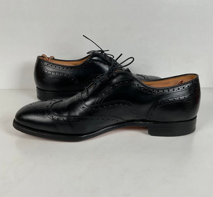 Vintage Johnston Murphy Oxford Shoes | USA Made | Classic Black | Men’s 12 D