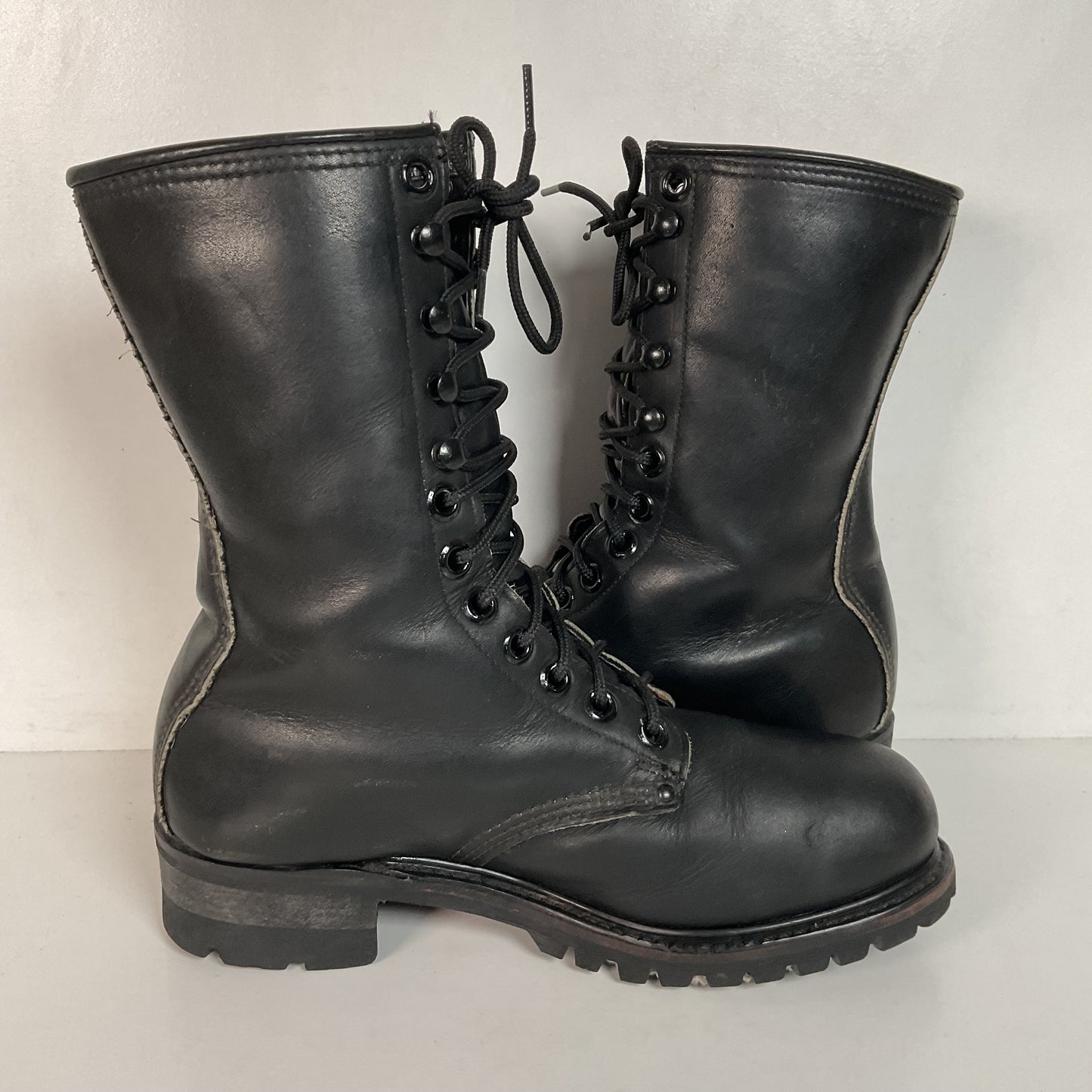 Vintage Carolina Sub Zero Leather Boots 7.5 E Steel Toe Insulated Logger USA