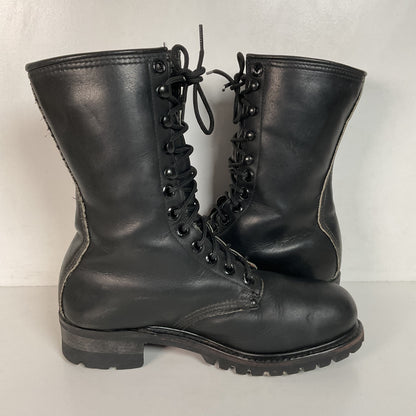 Vintage Carolina Sub Zero Leather Boots 7.5 E Steel Toe Insulated Logger USA