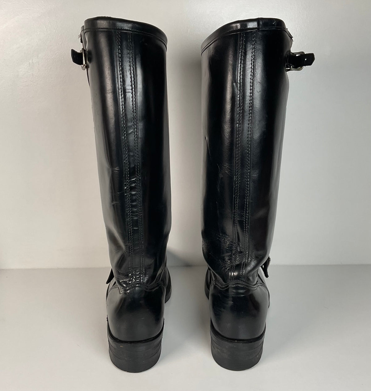 Chippewa Engineer Boots | Safety Toe | Distressed | USA Made | Men’s 13 EE