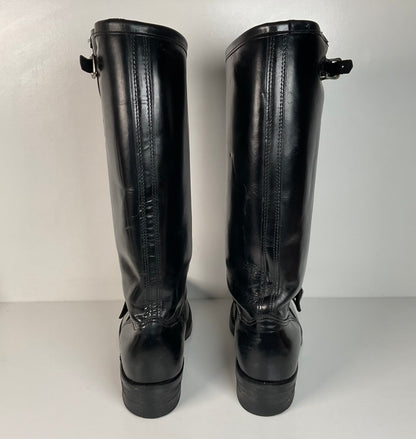 Chippewa Engineer Boots | Safety Toe | Distressed | USA Made | Men’s 13 EE