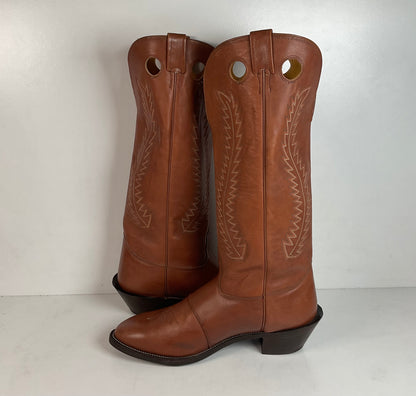 Nocona Tall Buckaroo Cowboy Boots 14.5 EE USA Made