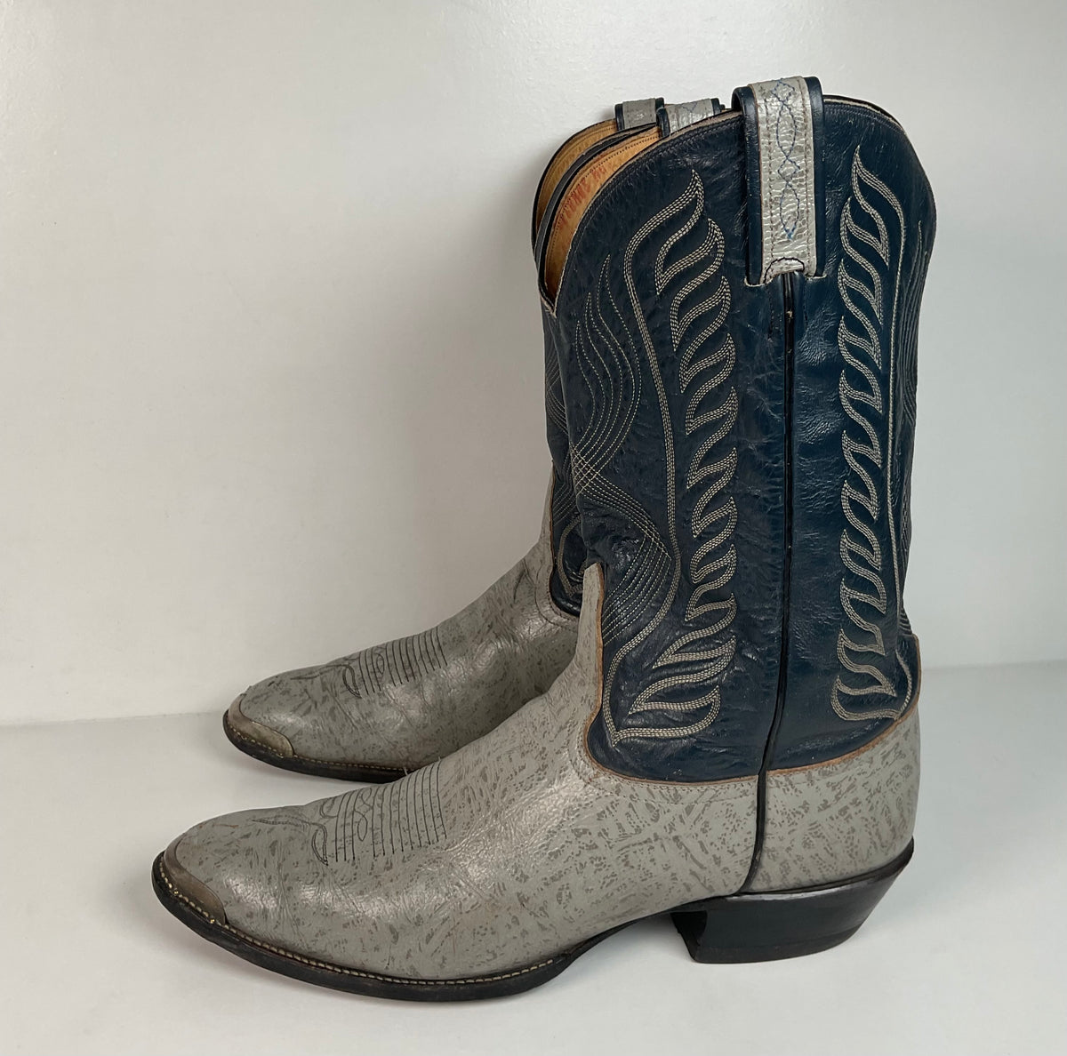 Vintage Tony Lama Antelope Cowboy Boots | Gold Label | Exotic | Men’s 15 B