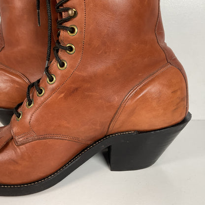 Vintage Olathe Western Packer Boots | USA Made | Men’s 9.5 D