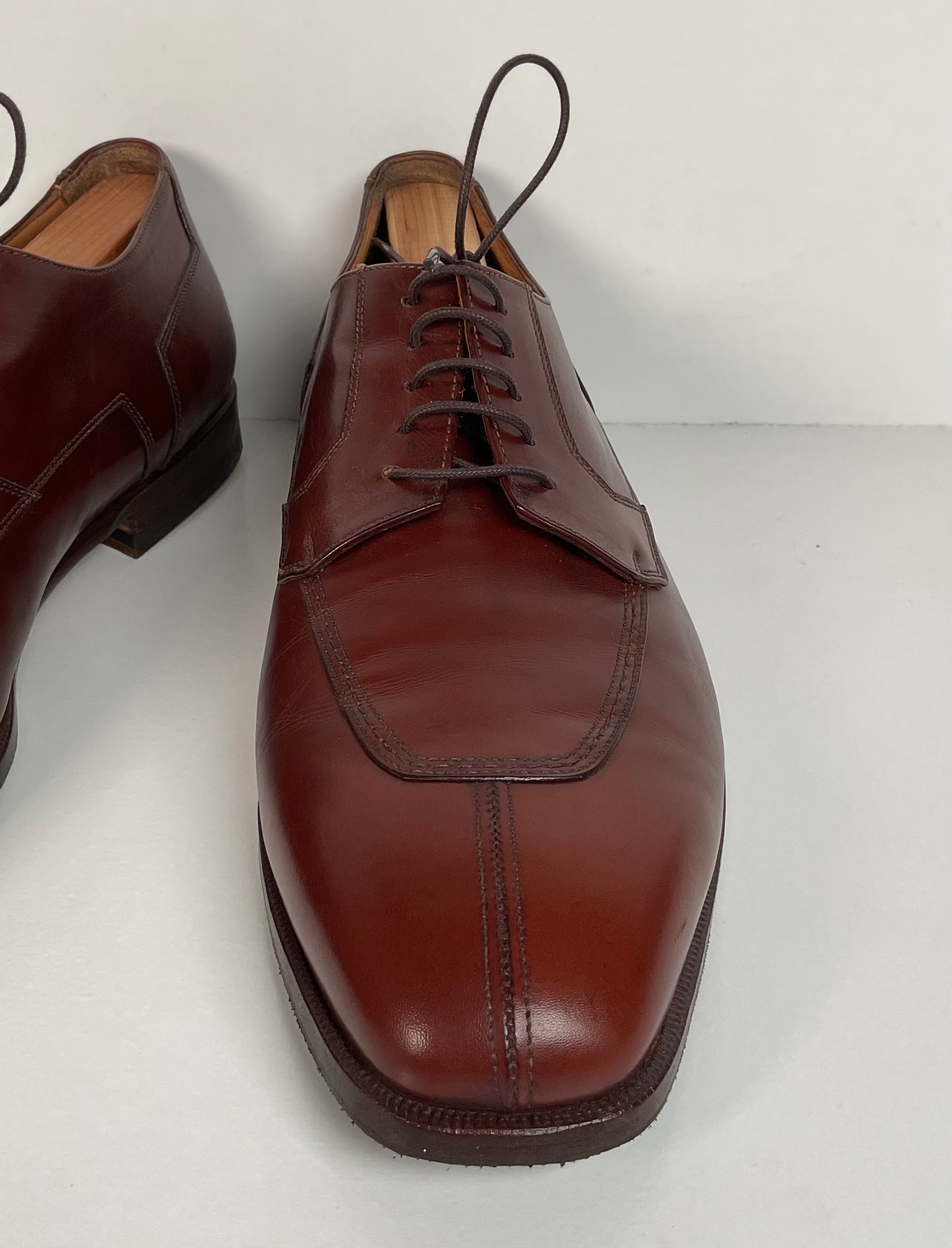 Santoni Classico | Split Toe Derby Shoes | Men’s 11.5 D