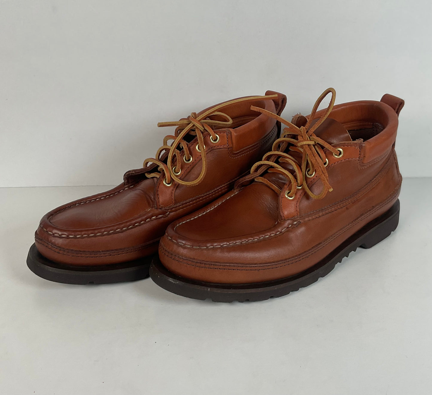 Russell Moccasin Traveling Sportsman Chukka Boots | Green Tag | Men’s 10 D