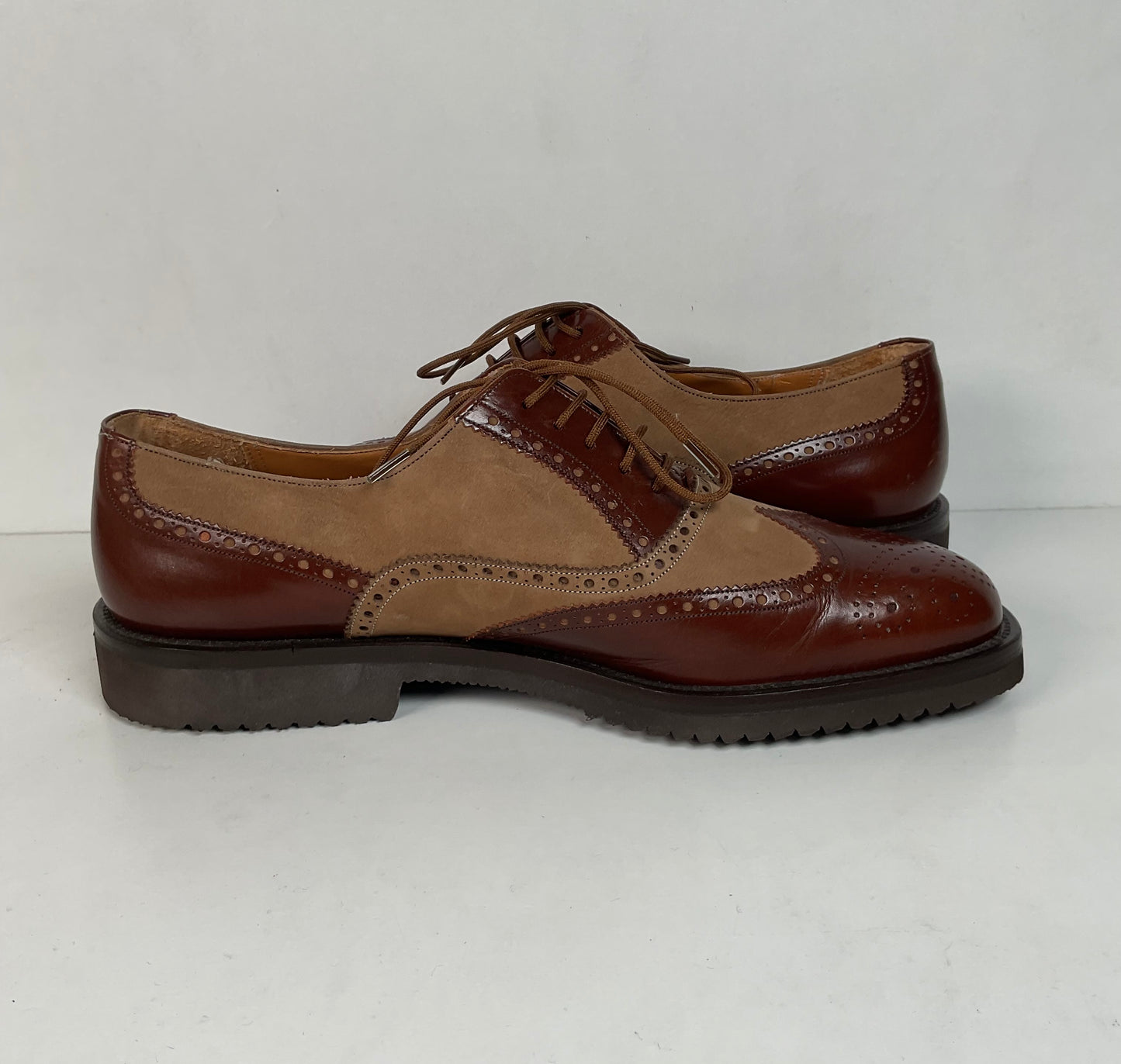 Mezlan Specator Derby Shoes 10 M Vibram Gumlite