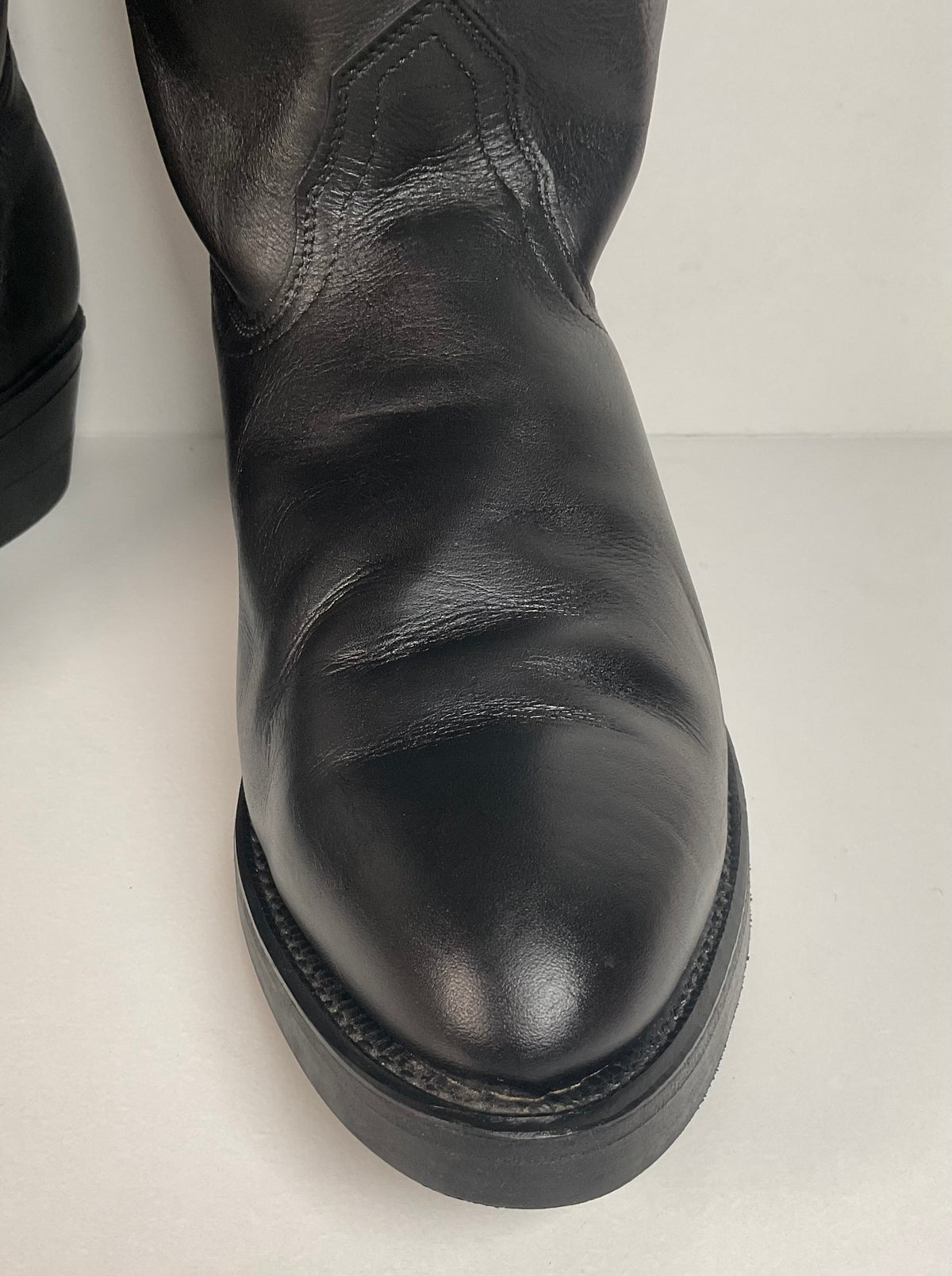 Vintage Mason Chippewa Cowboy Boots | Wellington Soft Toe | USA Made | 11 EE