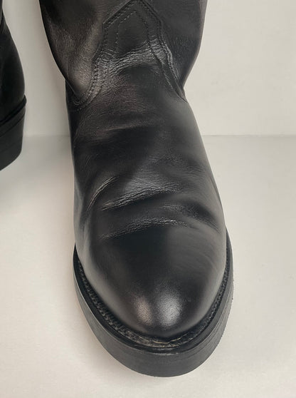 Vintage Mason Chippewa Cowboy Boots | Wellington Soft Toe | USA Made | 11 EE