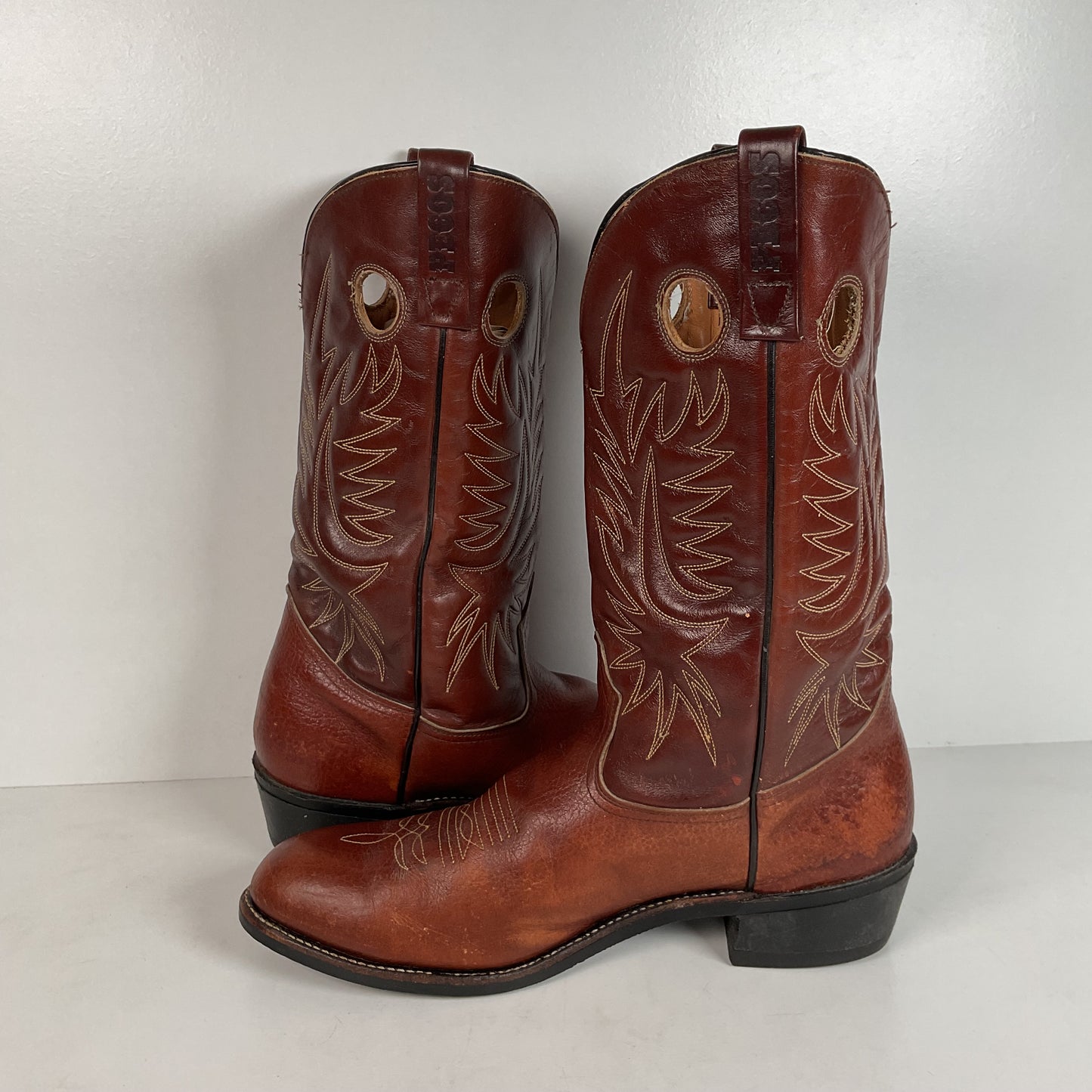 Vintage Red Wing Pecos Cowboy Boots | Rancher | Buckaroo | Narrow | 13 B