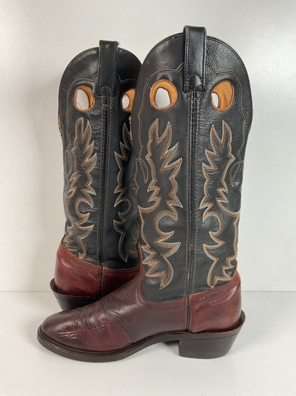 Shepler’s Tall Buckaroo Cowboy Boots 9 D Oil Resistant Work Sole