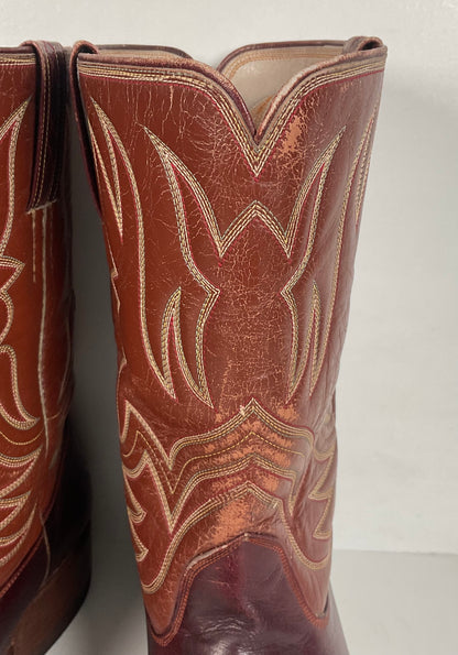 Mr. Boots of Yokota Japan | Bespoke Cowboy Boots | Custom | Men’s 10.5