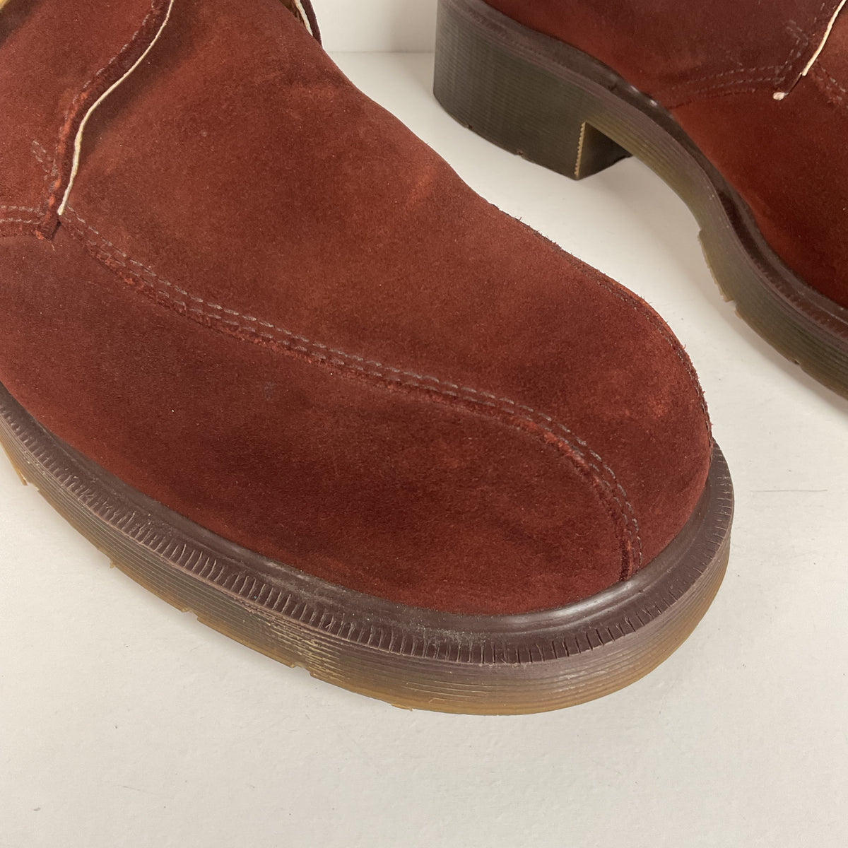 Vintage Dr. Martens Monk Strap Loafers | Suede | Brown | 10 UK | 11 US