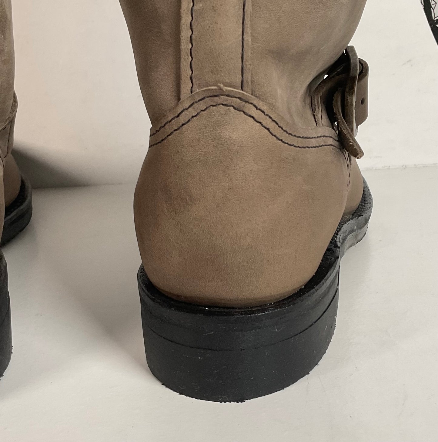 Chippewa Engineer Boots | Distressed Nubuck | USA Made | Women’s 8 M