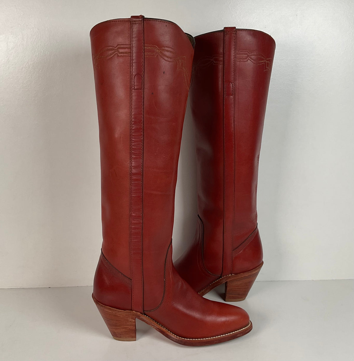 Vintage Frye Tall Mustang Boots | USA Made | Women’s 5 B