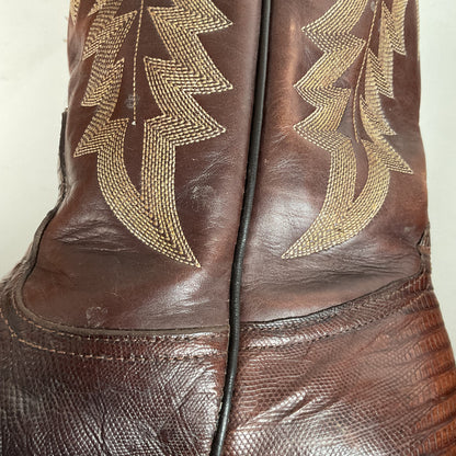 Vintage Rios Of Mercedes Lizard Teju 9.5 D USA Made