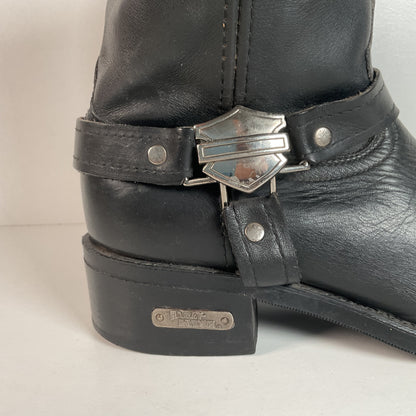 Vintage Harley Davidson Ankle Boots | Harness | USA Made | Men’s 8 D