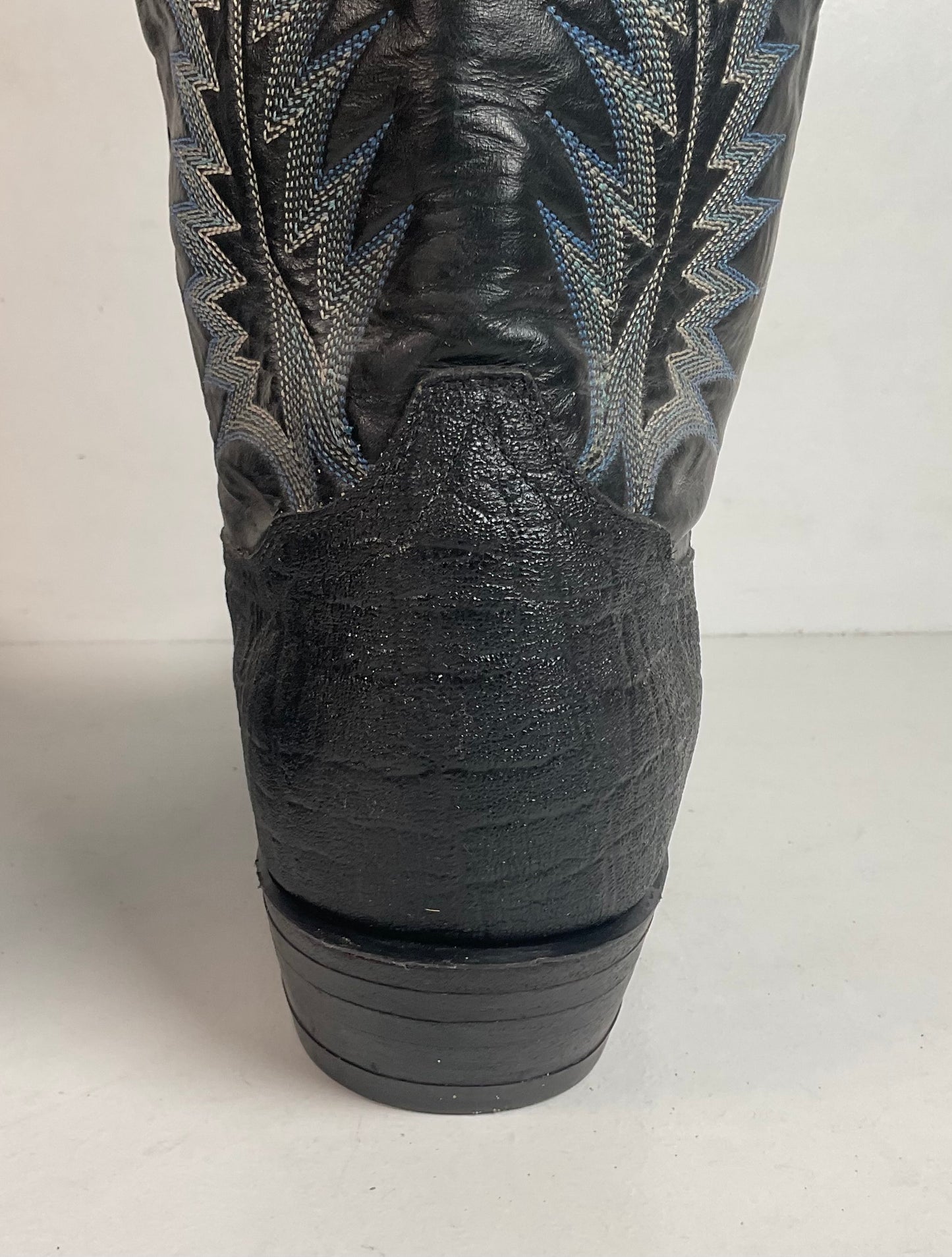 Vintage Tony Lama Elephant Cowboy Boots 10.5 EE Gold Label USA Made