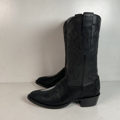 Los Altos Sea Stingray Cowboy Boots 10 D Exotic