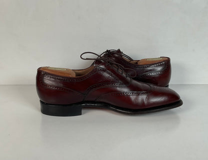Vintage Johnston Murphy Aristocraft Oxford Shoes 8.5 D USA (2) Pairs USA Made