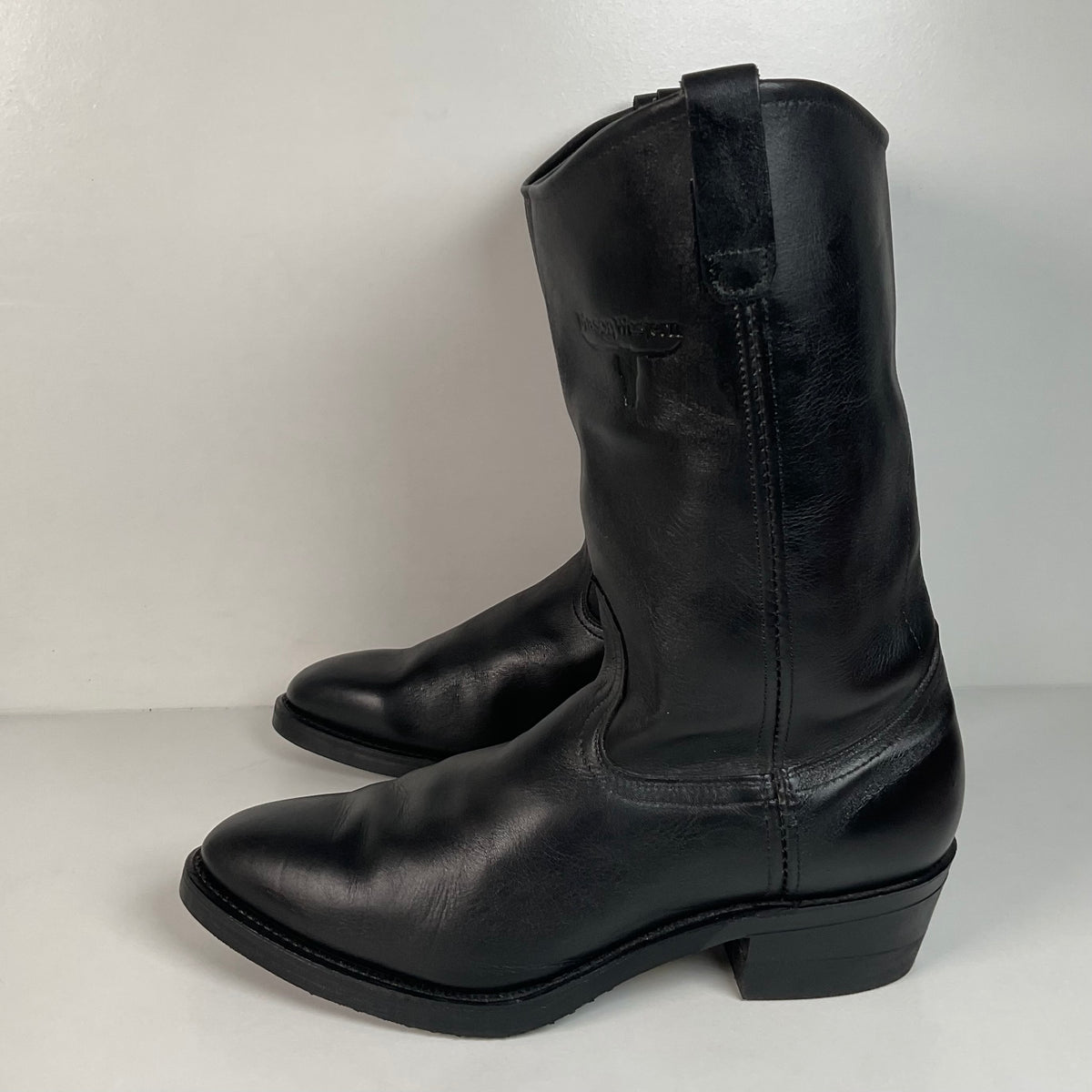 Vintage Mason Chippewa Cowboy Boots | Wellington Soft Toe | USA Made | 11 EE