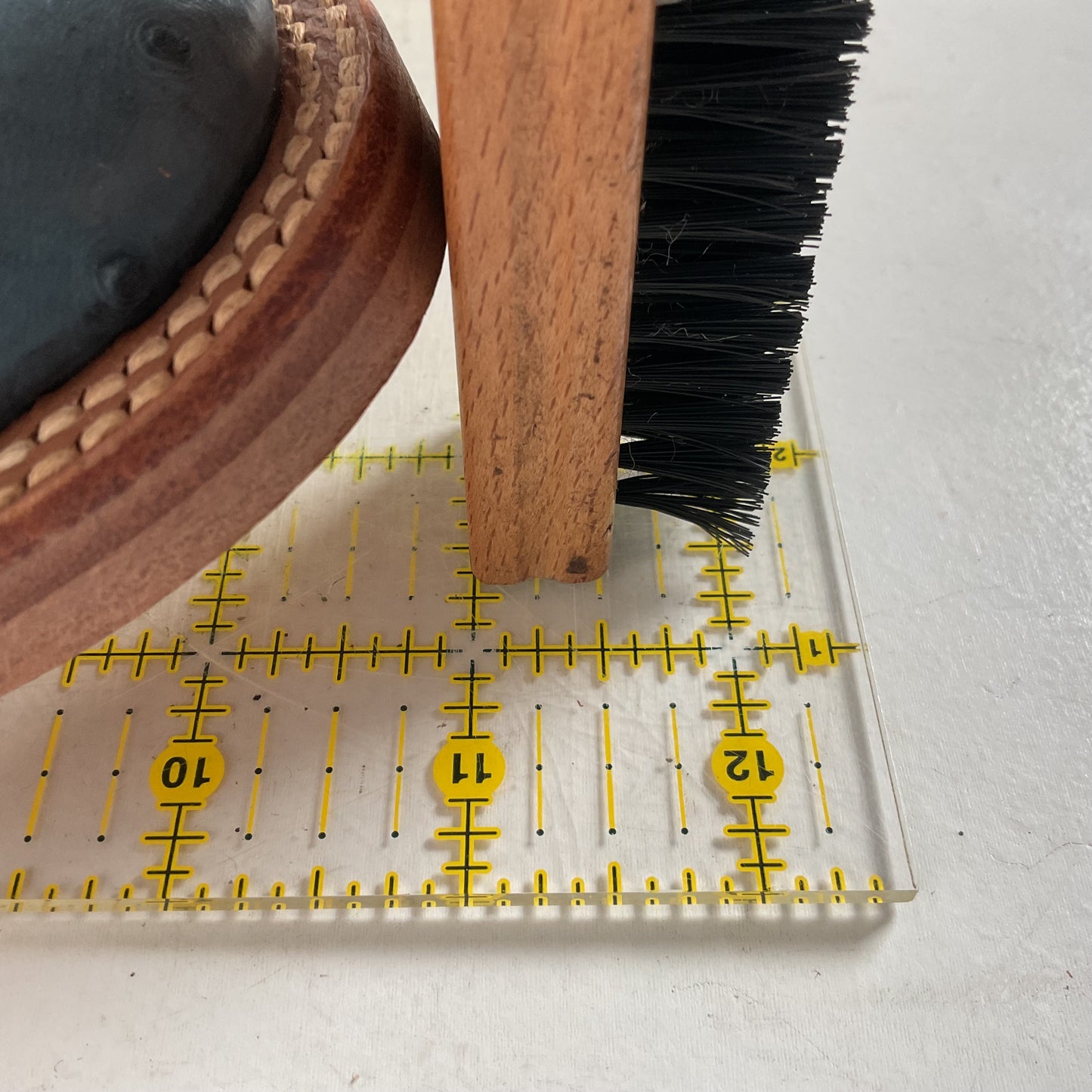 Rios of Mercedes Denim Blue Ostrich Quill Cowgirl Boots 7 C Roper Exotic