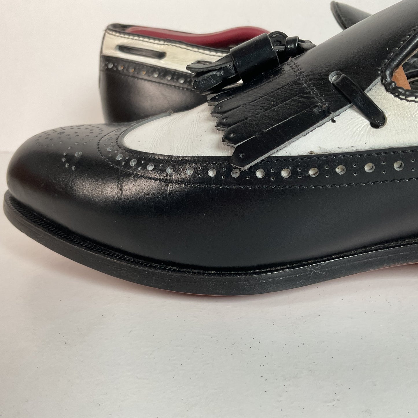 Vintage Footjoy Kiltie Tassel Loafers | Spectators | USA Made | Men’s 9 E
