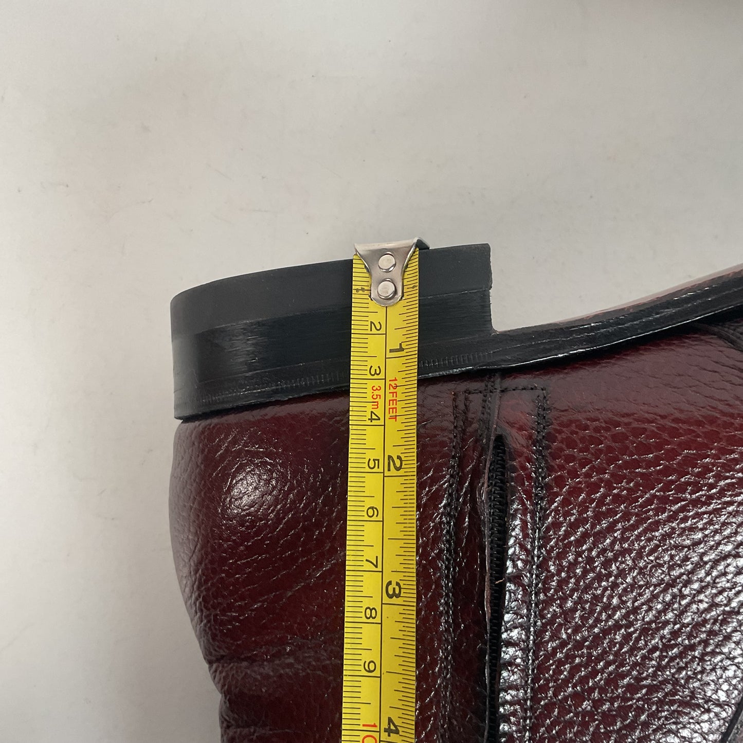 Vintage Florsheim Bullhide Zipper Boots 9.5 D Chelsea Style