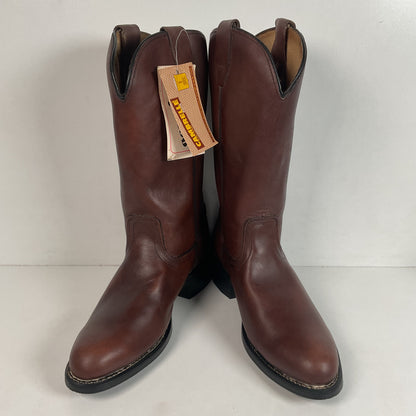 Vintage Georgia Western Work Boots 9.5 Thick Hide USA Made