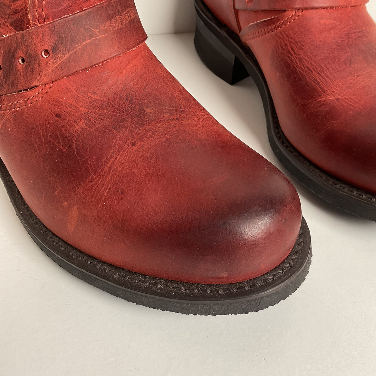 Frye 8 R Engineer Boots | USA Made | Retired Redwood | Women’s 7.5 M