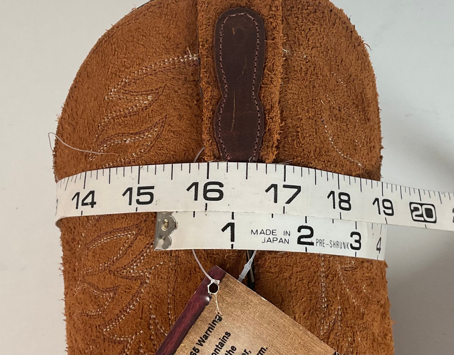 Nocona Rough Out Suede Cowgirl Boots 9.5 B USA Made