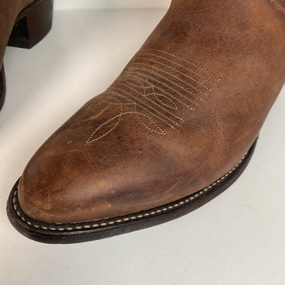 Vintage Tony Lama Cowboy Boots | Bay Apache Cowhide | Men’s 10.5 D