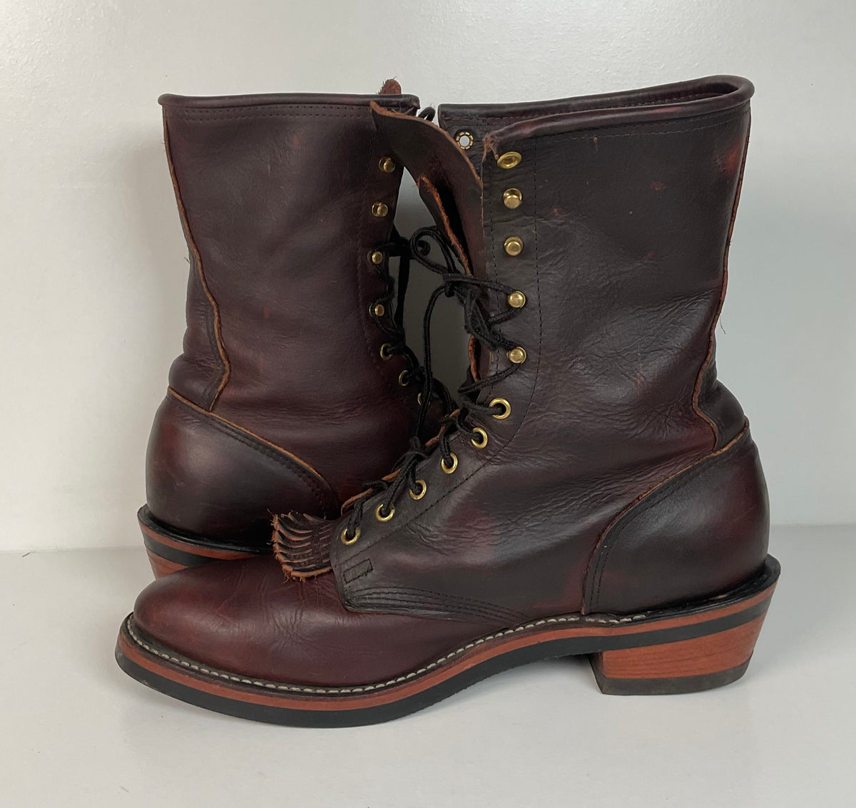 Vintage Double Tuff Packer Boots | Soft Toe | USA Made | Men’s 12