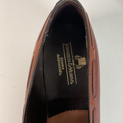Vintage Johnston Murphy Tassel Loafer | Crown Aristocraft | USA Made | 9.5 D