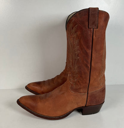 Vintage Justin Bay Apache Cowboy Boots | USA Made | Men’s 13 D