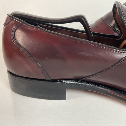 Vintage Hanover LB Shepard Penny Loafers 10 D Genuine Shell Cordovan USA Made