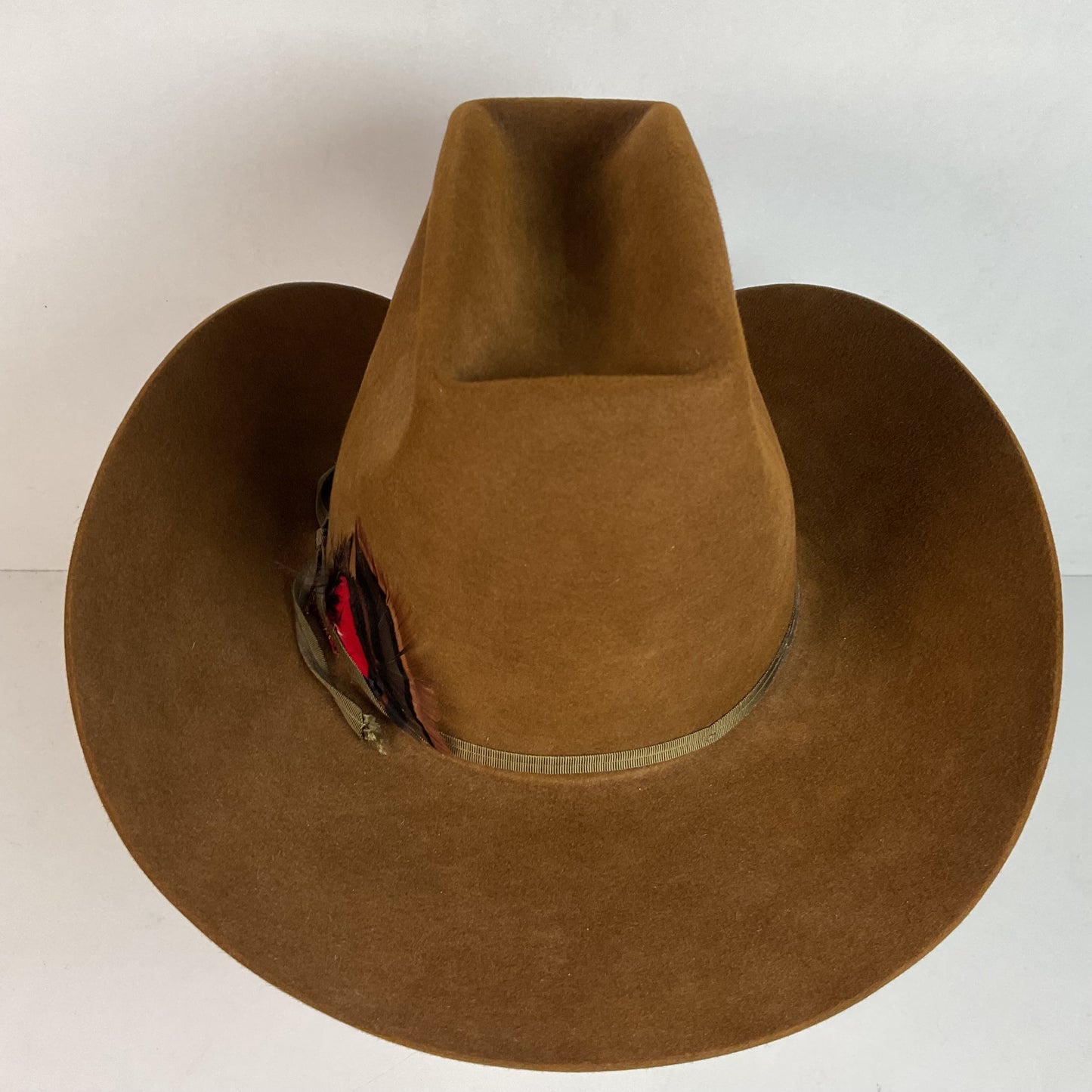 Bailey Hand Creased Cowboy Hat 6 7/8 Texas Made 5X Beaver