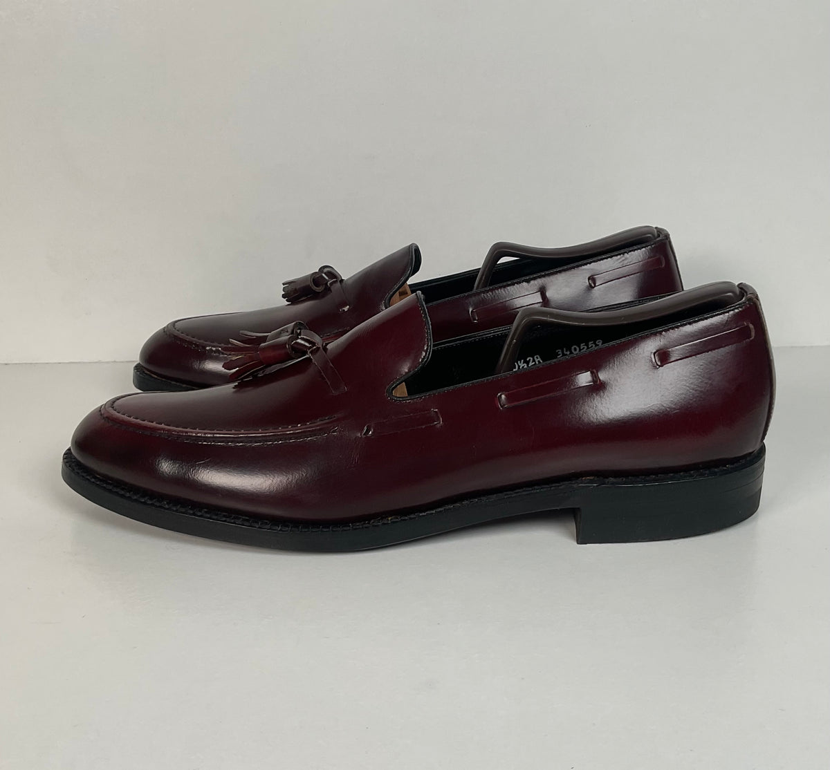 Vintage Florsheim Imperial Tassel Loafers | Tuscany Bordeaux | Men’s 10.5 AA