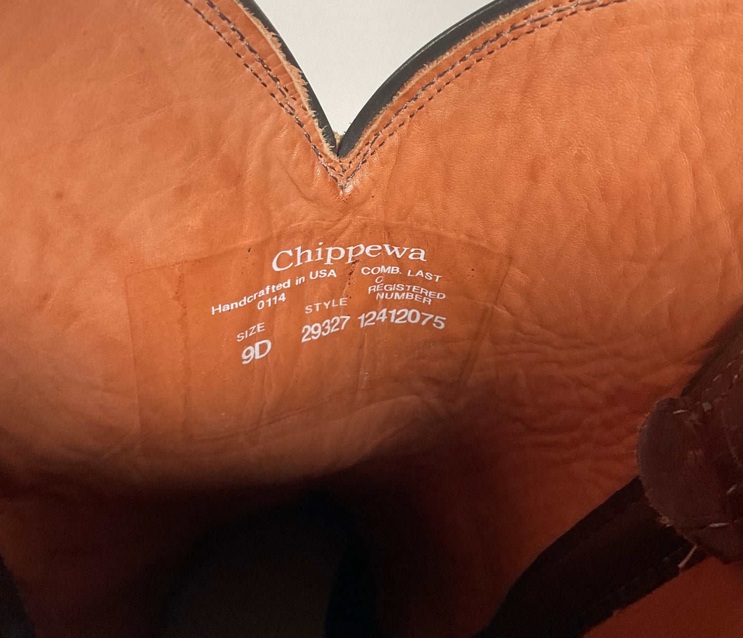Chippewa Cowboy Boots | USA Made | Soft Toe | Men’s 9 D