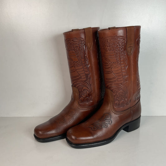 Vintage Liberty Bell Campus Boots Men’s 7 D | Women’s 8 USA Made Bicentennial