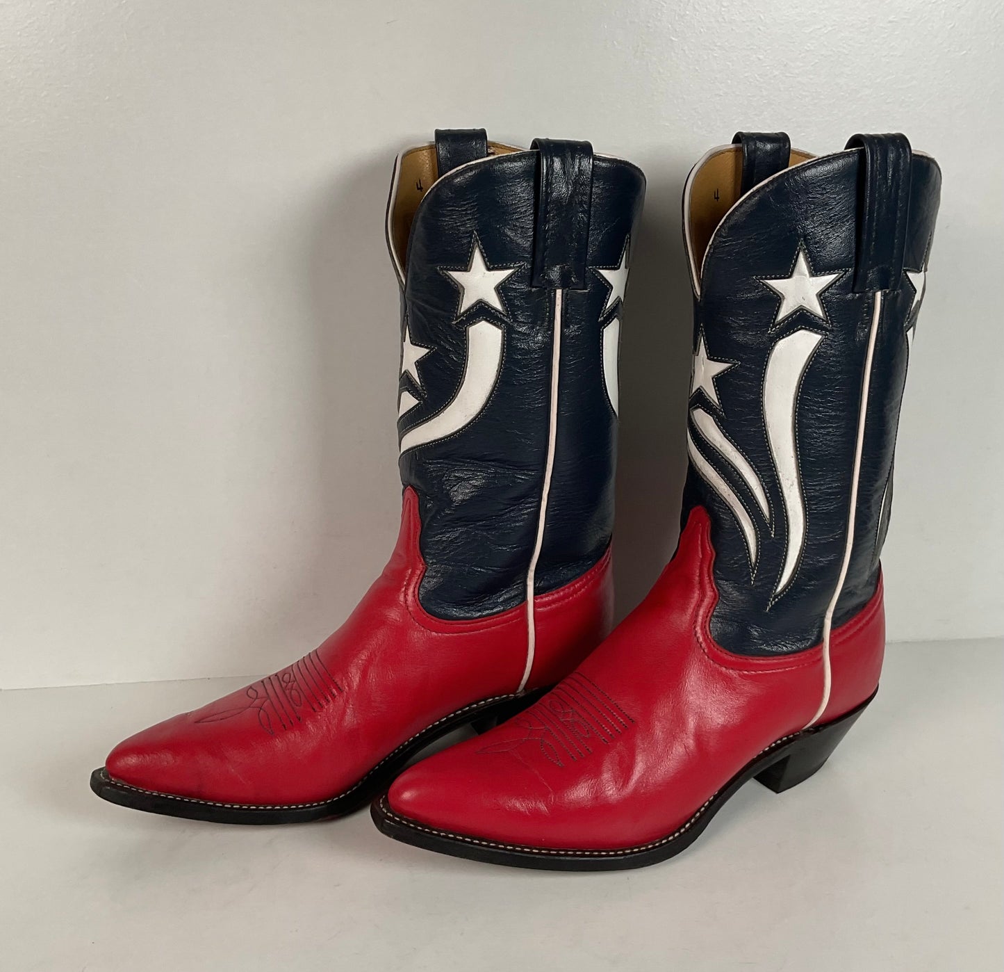 Tony Lama 4th of July Cowgirl Boots | Stars & Stripes | USA Made | Women’s 6.5 B