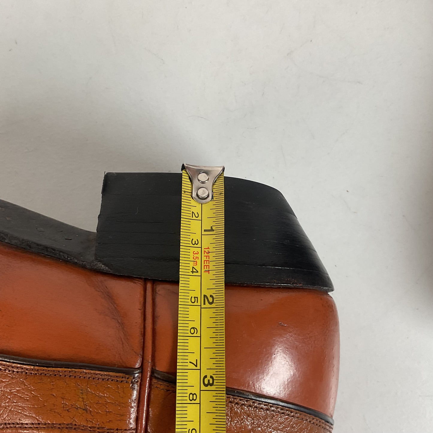 Vintage Justin Algonquin Toe Cowboy Boots | Old Fort Worth Label | Men’s 10.5 D