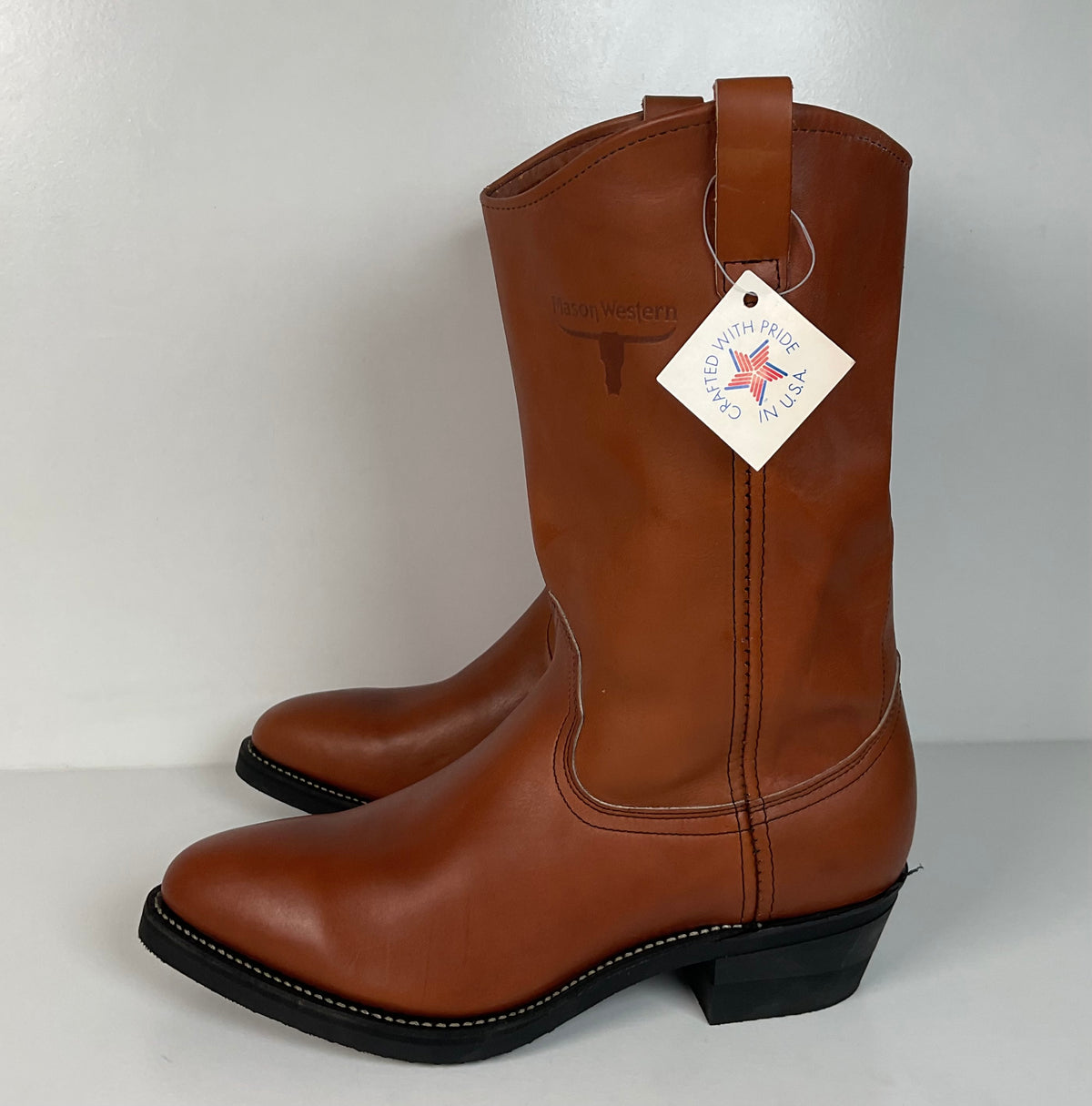 Vintage Mason Chippewa Wellington Boots | Cowboy | Soft Toe | Men’s 9.5 EE