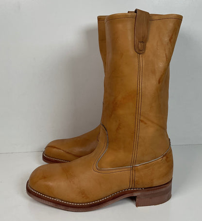 Vintage Hy-Test Banana Campus Boots Men’s 9.5 C Safety Toe USA Made