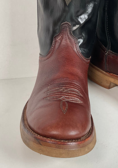 Vintage Laredo Crepe Roper Boots | Cowboy | USA Made | Men’s 13 D